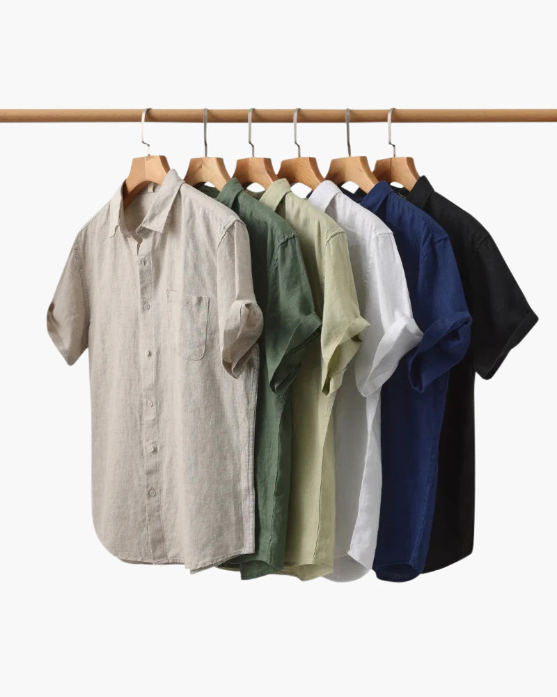 Le Cap – Chemise en lin (manches courtes)