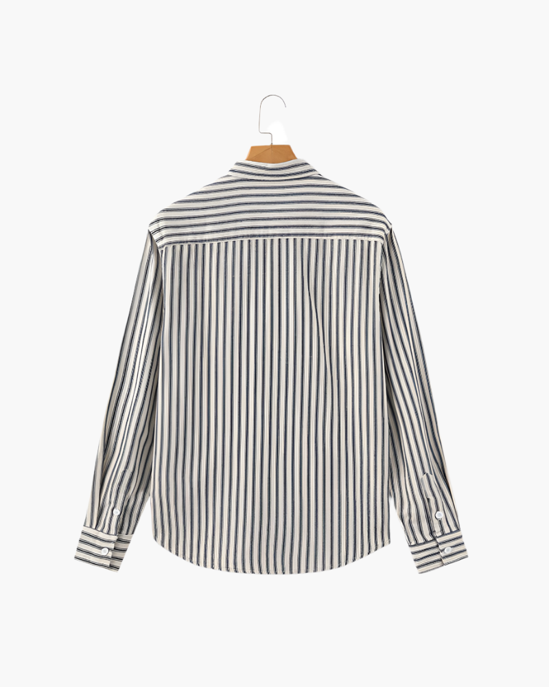 Chemise homme à rayures