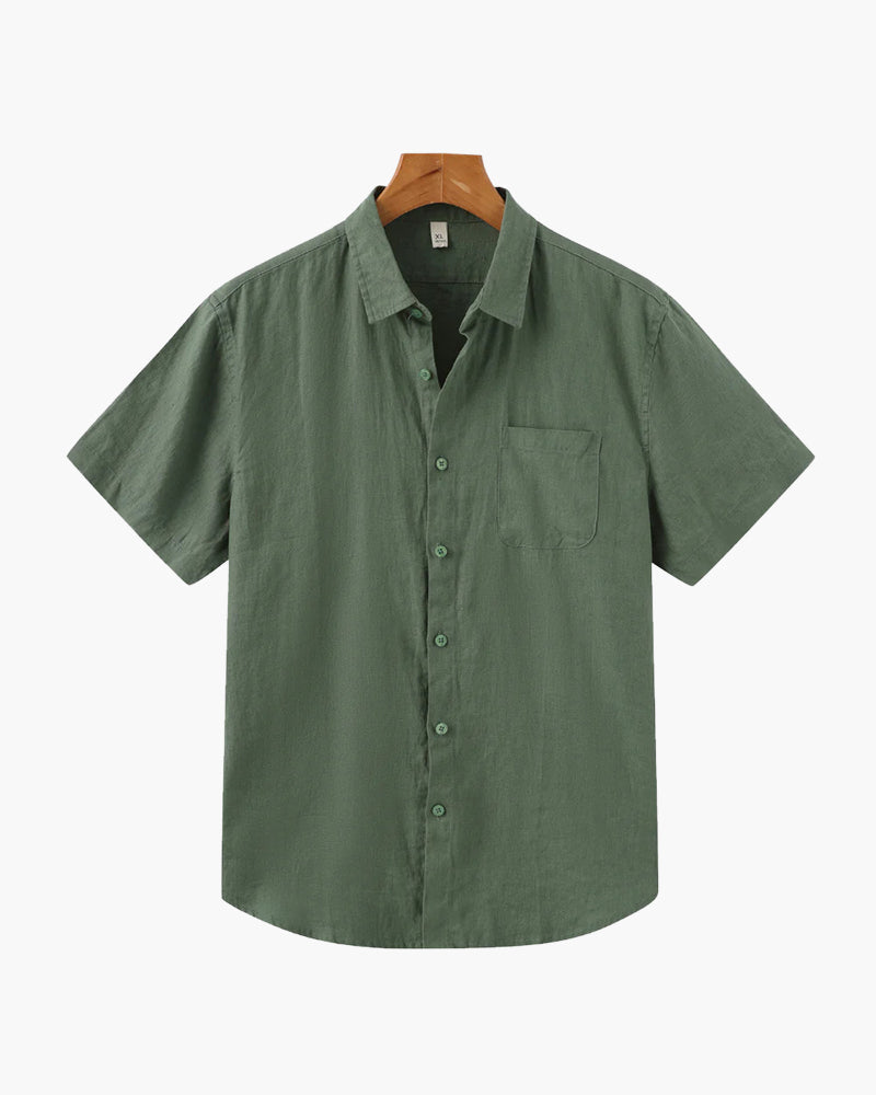 Le Cap – Chemise en lin (manches courtes)