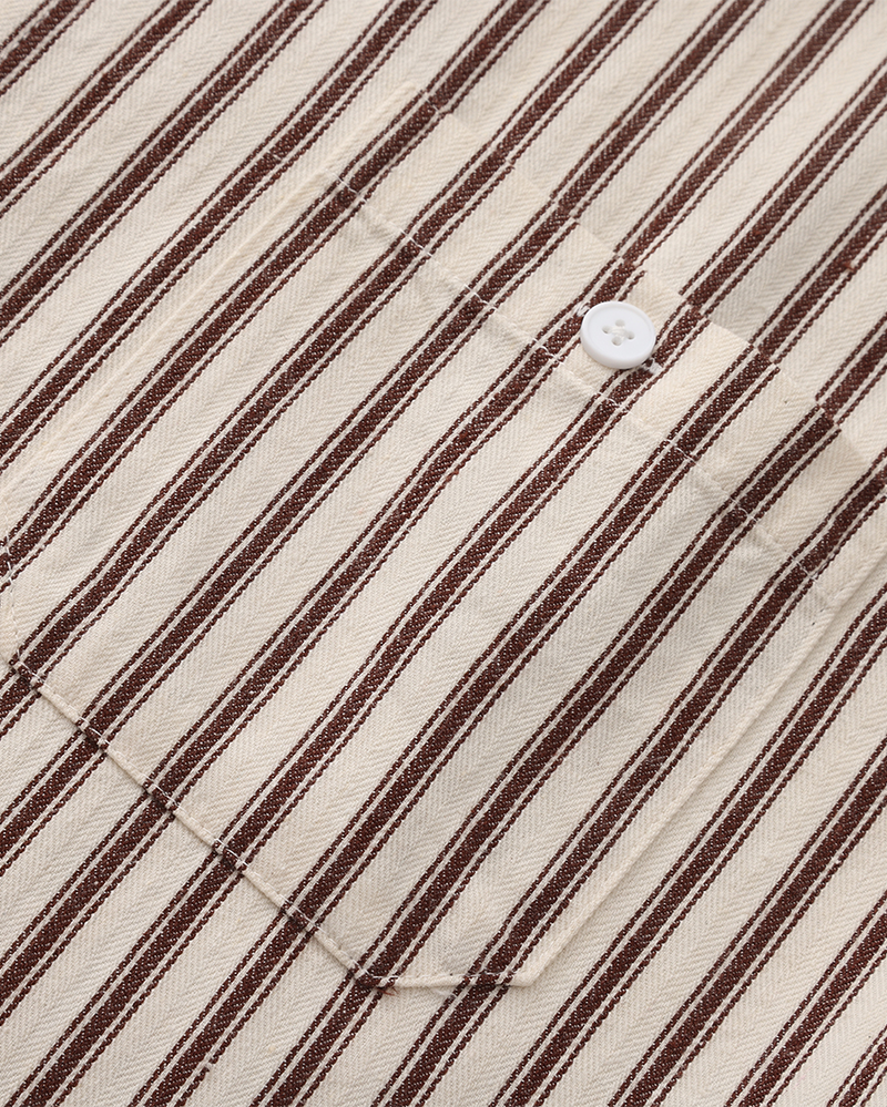 Chemise homme à rayures