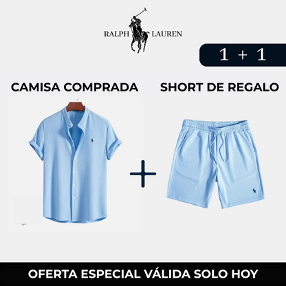Pack Exclusivo R&L: Camisa Elegante + Short de Regalo