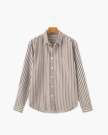 Chemise homme à rayures
