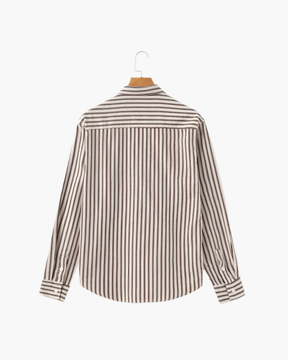 Chemise homme à rayures