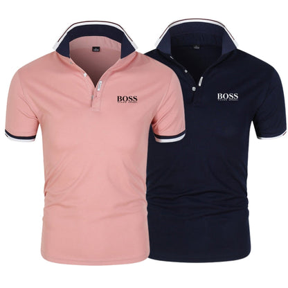 [Compra 1 y llévate 2] Kit Premiere de Camisetas Polo de H. Boss – Línea Profesional (pack de 2)