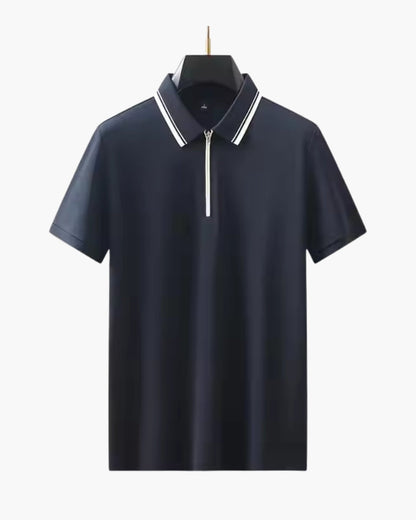 Ridgeway Poloshirt mit Reißverschluss