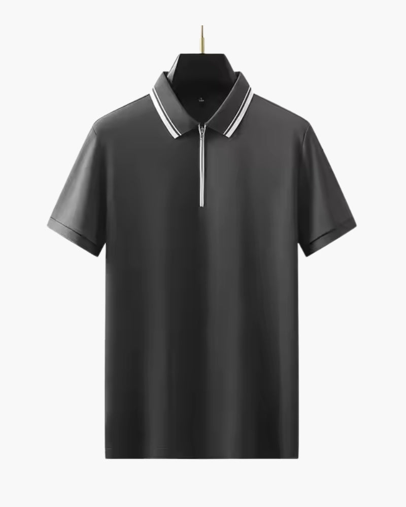 Ridgeway Poloshirt mit Reißverschluss