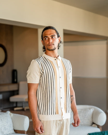 Le polo tricoté Monte Carlo